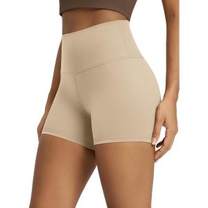 image:imageODODOS Tummy Control Compression Shorts for Women 4  6  8  10 High Waist Workout Biker Shorts with Inner PocketBeige