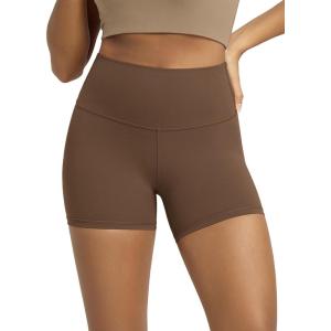 image:imageODODOS Tummy Control Compression Shorts for Women 4  6  8  10 High Waist Workout Biker Shorts with Inner PocketBrunette