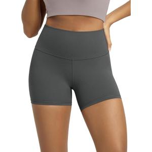 image:imageODODOS Tummy Control Compression Shorts for Women 4  6  8  10 High Waist Workout Biker Shorts with Inner PocketCharcoal
