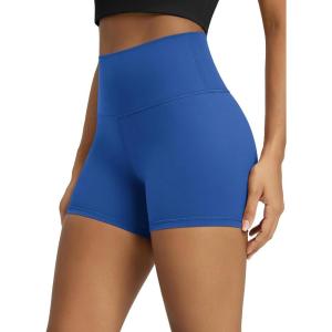 image:imageODODOS Tummy Control Compression Shorts for Women 4  6  8  10 High Waist Workout Biker Shorts with Inner PocketRoyal Blue