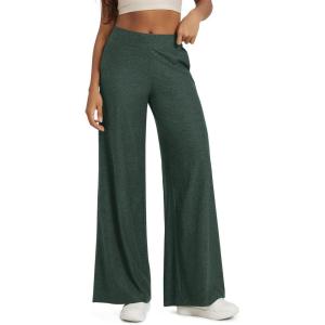 image:imageODODOS Womens Extra Wide Leg Pants  Ultra Soft odSTRATUM Tech Casual Relaxed Lounge Pants with Pockets  29 InseamAspen Heather