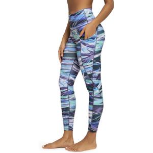 image:imageODODOS Womens High Waisted Yoga Leggings with Pockets Tummy Control Non See Through Workout Athletic Running Yoga PantsGraphic Purple