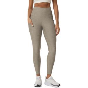 image:imageODODOS Womens High Waisted Yoga Leggings with Pockets Tummy Control Non See Through Workout Athletic Running Yoga PantsWarm Grey Heather