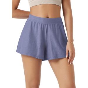 image:imageODODOS Womens Lounge Shorts  Ultra Soft odSTRATUM Tech Comfy Sleep Bottoms Breathable Relaxed Casual ShortsCosmic Heather