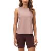 image:imageODODOS Womens Performance Tank Ultra Soft odSTRATUM Tech Sleeveless Tee Shirts High Crew Neck Pullover TopRose Pink Heather