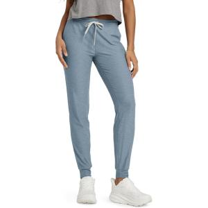 image:imageODODOS Womens Performance Joggers  Ultra Soft odSTRATUM Tech Sweatpants Adjustable Mid Rise Pants with PocketsDusty Blue Heather
