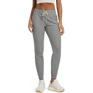 image:imageODODOS Womens Performance Joggers  Ultra Soft odSTRATUM Tech Sweatpants Adjustable Mid Rise Pants with PocketsGrey Heather