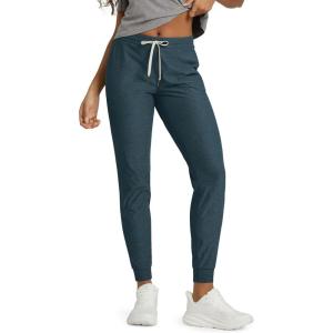 image:imageODODOS Womens Performance Joggers  Ultra Soft odSTRATUM Tech Sweatpants Adjustable Mid Rise Pants with PocketsNavy Heather