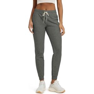 image:imageODODOS Womens Performance Joggers  Ultra Soft odSTRATUM Tech Sweatpants Adjustable Mid Rise Pants with PocketsSmoke Heather