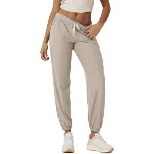 image:imageODODOS Womens Performance Sweatpants  Ultra Soft odSTRATUM Tech Joggers Adjustable Mid Rise Pants with PocketsMocha Heather