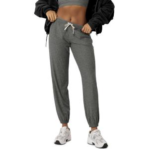 image:imageODODOS Womens Performance Sweatpants  Ultra Soft odSTRATUM Tech Joggers Adjustable Mid Rise Pants with PocketsSmoke Heather
