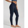 image:imageODODOS Womens Buttery Soft Cross Waist Leggings 25  28 Crossover High Rise Lounge Yoga PantsDeep Navy
