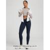 image:imageODODOS Womens Buttery Soft Cross Waist Leggings 25  28 Crossover High Rise Lounge Yoga PantsDeep Navy