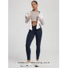 image:imageODODOS Womens Buttery Soft Cross Waist Leggings 25  28 Crossover High Rise Lounge Yoga PantsDeep Navy