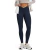 image:imageODODOS Womens Buttery Soft Cross Waist Leggings 25  28 Crossover High Rise Lounge Yoga PantsDeep Navy
