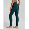 image:imageODODOS Womens Buttery Soft Cross Waist Leggings 25  28 Crossover High Rise Lounge Yoga PantsForest Teal