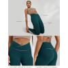 image:imageODODOS Womens Buttery Soft Cross Waist Leggings 25  28 Crossover High Rise Lounge Yoga PantsForest Teal