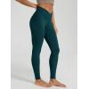 image:imageODODOS Womens Buttery Soft Cross Waist Leggings 25  28 Crossover High Rise Lounge Yoga PantsForest Teal