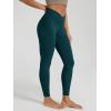 image:imageODODOS Womens Buttery Soft Cross Waist Leggings 25  28 Crossover High Rise Lounge Yoga PantsForest Teal