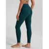 image:imageODODOS Womens Buttery Soft Cross Waist Leggings 25  28 Crossover High Rise Lounge Yoga PantsForest Teal