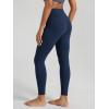 image:imageODODOS Womens Buttery Soft Cross Waist Leggings 25  28 Crossover High Rise Lounge Yoga PantsNavy