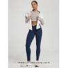image:imageODODOS Womens Buttery Soft Cross Waist Leggings 25  28 Crossover High Rise Lounge Yoga PantsNavy