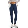 image:imageODODOS Womens Buttery Soft Cross Waist Leggings 25  28 Crossover High Rise Lounge Yoga PantsNavy