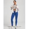 image:imageODODOS Womens Buttery Soft Cross Waist Leggings 25  28 Crossover High Rise Lounge Yoga PantsRoyal Blue