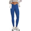 image:imageODODOS Womens Buttery Soft Cross Waist Leggings 25  28 Crossover High Rise Lounge Yoga PantsRoyal Blue
