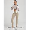 image:imageODODOS Womens Buttery Soft Cross Waist Leggings 25  28 Crossover High Rise Lounge Yoga PantsShaker Beige