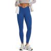 image:imageODODOS Womens Buttery Soft Cross Waist Leggings 25  28 Crossover High Rise Lounge Yoga PantsRoyal Blue