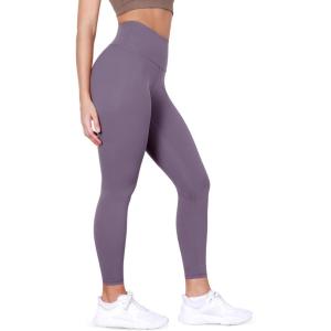 image:imageODODOS BodyHugging Workout Leggings with Back Pocket for Women 25 28 High Waist Yoga PantsAsh Violet