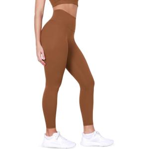 image:imageODODOS BodyHugging Workout Leggings with Back Pocket for Women 25 28 High Waist Yoga PantsCaramel