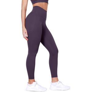 image:imageODODOS BodyHugging Workout Leggings with Back Pocket for Women 25 28 High Waist Yoga PantsDark Purple
