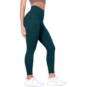 image:imageODODOS BodyHugging Workout Leggings with Back Pocket for Women 25 28 High Waist Yoga PantsForest Teal