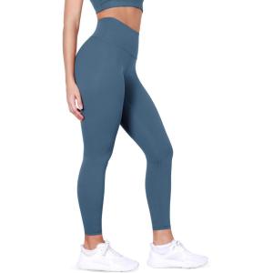 image:imageODODOS BodyHugging Workout Leggings with Back Pocket for Women 25 28 High Waist Yoga PantsInk Blue