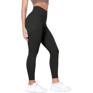 image:imageODODOS BodyHugging Workout Leggings with Back Pocket for Women 25 28 High Waist Yoga PantsOnyx Black Grey