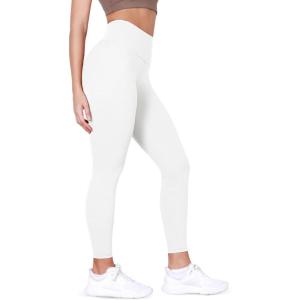 image:imageODODOS BodyHugging Workout Leggings with Back Pocket for Women 25 28 High Waist Yoga PantsWhite