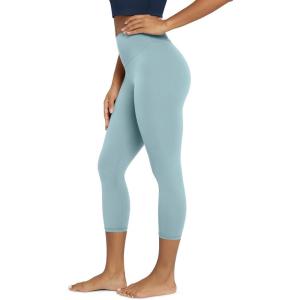 image:imageODODOS Buttery Soft Lounge Yoga Leggings for Women 23  25 28 High Waist Yoga PantsChambray