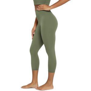 image:imageODODOS Buttery Soft Lounge Yoga Leggings for Women 23  25 28 High Waist Yoga PantsDark Olive