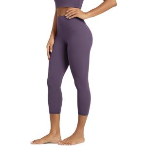 image:imageODODOS Buttery Soft Lounge Yoga Leggings for Women 23  25 28 High Waist Yoga PantsDark Purple