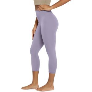 image:imageODODOS Buttery Soft Lounge Yoga Leggings for Women 23  25 28 High Waist Yoga PantsLilac Smoke