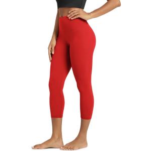 image:imageODODOS Buttery Soft Lounge Yoga Leggings for Women 23  25 28 High Waist Yoga PantsRed