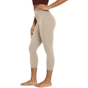 image:imageODODOS Buttery Soft Lounge Yoga Leggings for Women 23  25 28 High Waist Yoga PantsShaker Beige