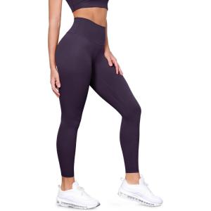 image:imageODODOS Tummy Control Compression Leggings for Women 25  28 High Waist Workout Running Yoga PantsDark Purple
