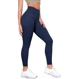 image:imageODODOS Tummy Control Compression Leggings for Women 25  28 High Waist Workout Running Yoga PantsNavy