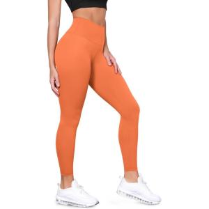 image:imageODODOS Tummy Control Compression Leggings for Women 25  28 High Waist Workout Running Yoga PantsPapaya