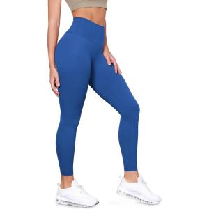 image:imageODODOS Tummy Control Compression Leggings for Women 25  28 High Waist Workout Running Yoga PantsRoyal Blue