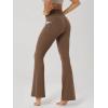 image:imageODODOS Cloud Feeling Flared Pants with Pocket for Women High Waist Casual Bootcut Yoga Pants 3032 InseamBrunette