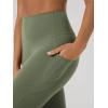 image:imageODODOS Cloud Feeling Flared Pants with Pocket for Women High Waist Casual Bootcut Yoga Pants 3032 InseamDark Olive